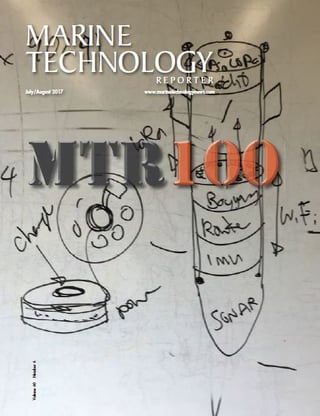 Marine Technology Reporter Cover