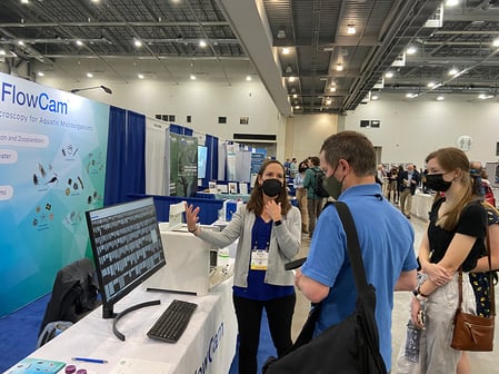 JASM 2022 - Nicole Gill at FlowCam Booth