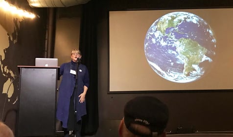 Deborah Bronk Bigelow Laboratory speaking about Climate Change